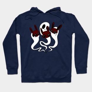 Ghosts with bunny masks Hoodie